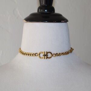 Gold Chain Choker Necklace stainless steel
